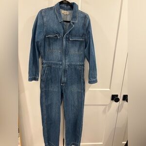 Denim Jumpsuit / Coverall - Classic Blue